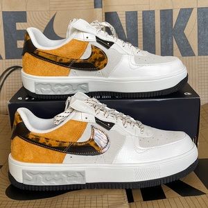 Nike Air Force 1 FONTANKA WMNS Phantom/Light Curry